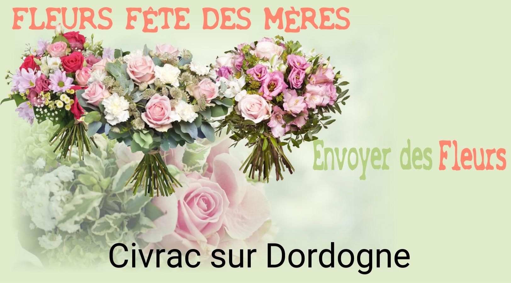Bouquet de Fête des Mères livré à Civrac-sur-Dordogne
